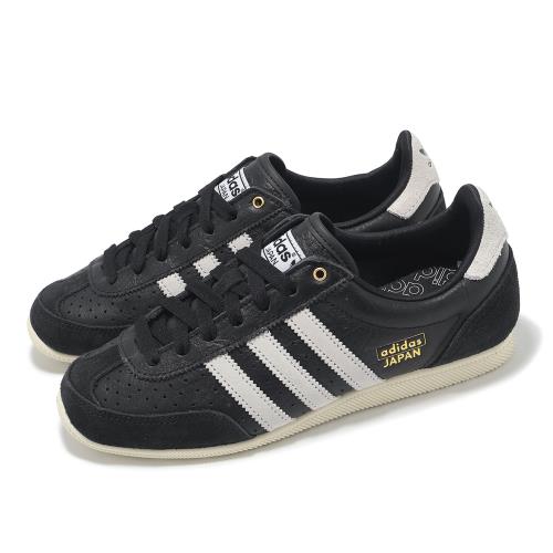 adidas 休閒鞋 Japan W 女鞋 黑 白 復古 麂皮 皮革 愛迪達 IH5490