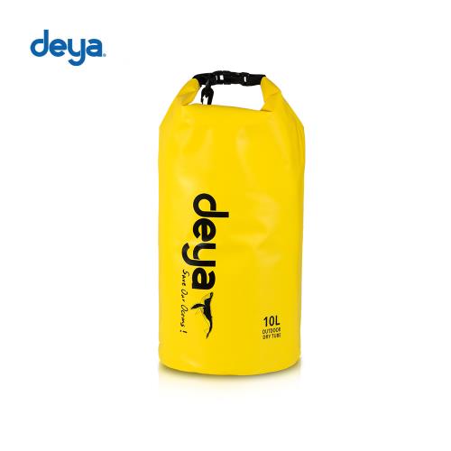 deya大翅鯨海洋征服者防水斜背袋-黃色 (限量-全袋防水)