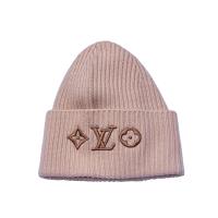 【LOUIS VUITTON】LV Headline 毛帽 粉紅色 - M79452