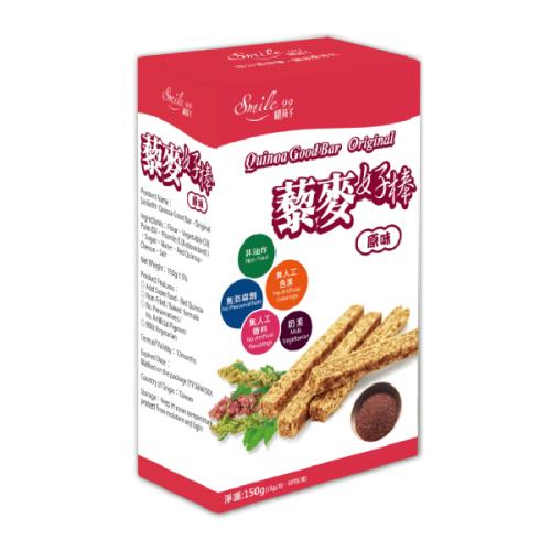 【源昶 smile99 】藜麥好棒 添加超級食物-紅藜麥 奶素 原味 (15gx10入/盒)*3盒