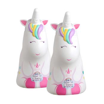Eau My Unicorn 獨角獸 兒童 沐浴乳 洗髮精2合1(400ml)2入組合