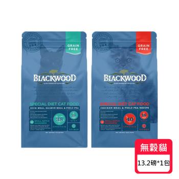 Blackwood柏萊富 無穀系列貓糧-13.2磅(6kg) X 1包
