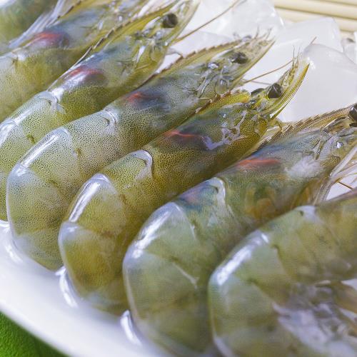 【海之醇】大規格鮮甜白蝦-2盒組(淨重500g/盒/16-18尾)