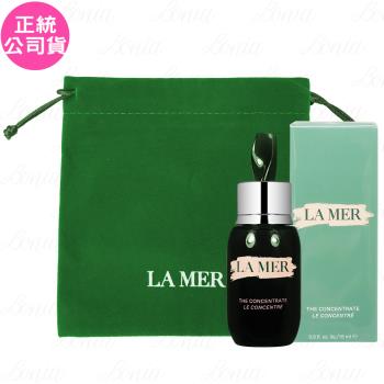LA MER海洋拉娜 濃萃雙重修復精華(15ml)+經典綠絨布袋(公司貨)