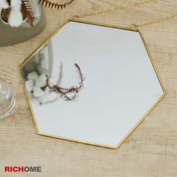 【RICHOME】歐式幾何優雅掛鏡