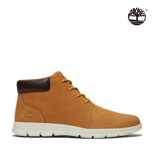 ★零碼出清下殺★快速出貨★Timberland 男款小麥色磨砂革休閒鞋|A412S231
