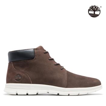 ★零碼出清下殺★快速出貨★Timberland 男款深棕色磨砂革休閒鞋|A413AV13