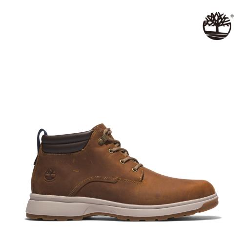 ★零碼出清下殺★快速出貨★Timberland 男款棕色全粒面皮革防水休閒鞋|A5V1NF13