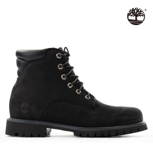 ★零碼出清下殺★快速出貨★Timberland 男款黑色磨砂皮革6吋靴6939R001