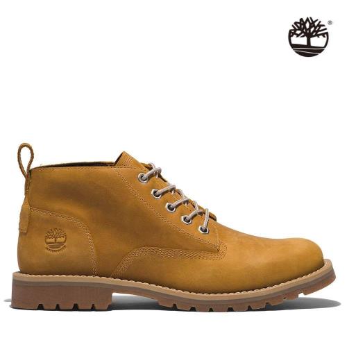 ★零碼出清下殺★快速出貨★Timberland 男款小麥色全粒面皮革防水查卡靴|A2AKT231