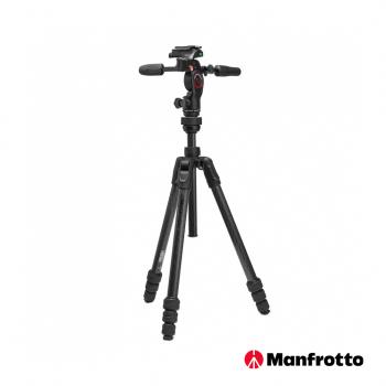 Manfrotto 曼富圖 Befree GT 玄影三向雲臺碳纖維三腳架 MKBFRTC4GTFB-3W 公司貨