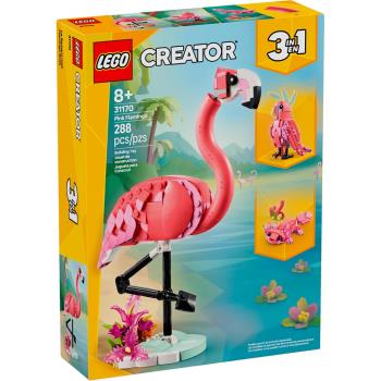 樂高積木LEGO 31170 202503 創意大師三合一系列 - 野生動物：粉紅紅鶴