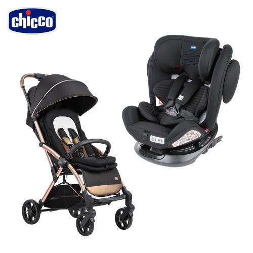 chicco-Goody Primo魔術瞬收手推車+Unico Plus 0123 Isofix安全汽座Air版
