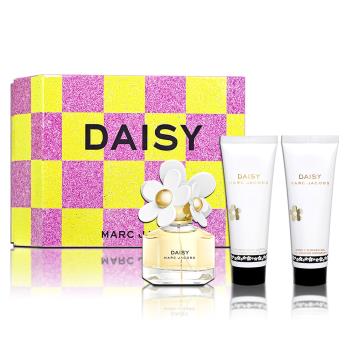 MARC JACOBS 紛假期小雛菊經典禮盒-淡香水50ML+身體乳75ML+沐浴膠75ML