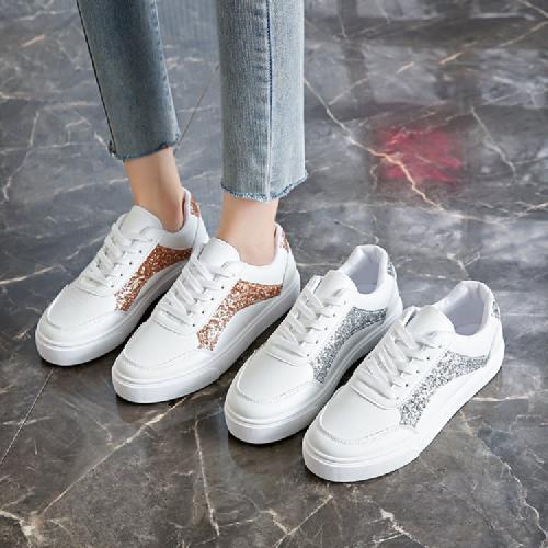 【LN】★細閃百搭平底休閒鞋(女鞋/平底鞋/休閒鞋)