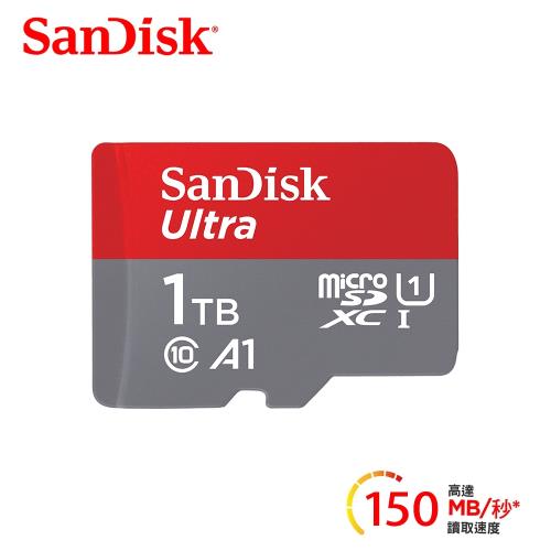 【SanDisk】Ultra microSDXC UHS-I A1 1TB 記憶卡