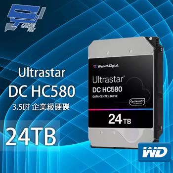 昌運監視器 WD Ultrasta DC HC580 24TB 企業級硬碟 (WUH722424ALE6L4)
