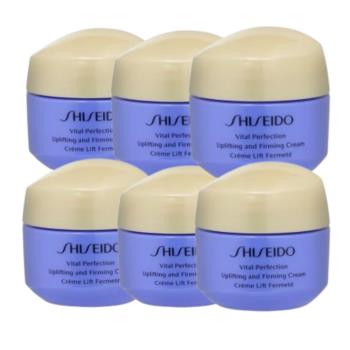 SHISEIDO 資生堂 激抗痕亮採緊緻霜豐潤版15ml*6入-航空版