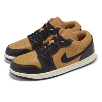 Nike 休閒鞋 Air Jordan 1 Low SE 男鞋 棕 亞麻棕 AJ1 一代 低筒 HQ3603-201