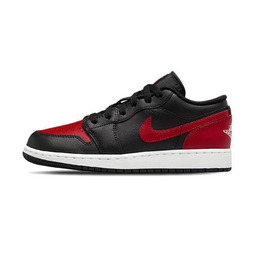 Nike Air Jordan 1 Low 大童 黑紅白 AJ1 喬丹 運動 休閒 低筒 休閒鞋 553560-067