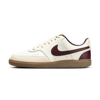 Nike Court Vision Low 男 米白酒紅 低筒 復古 板鞋 穿搭 運動 休閒鞋 HV2530-101