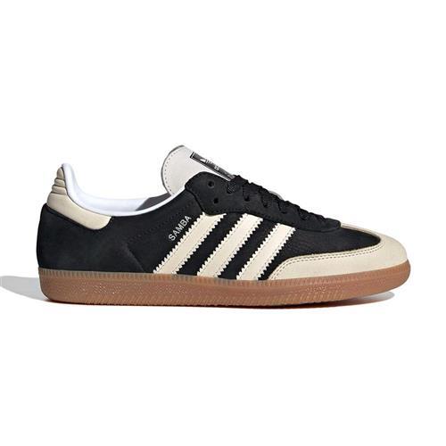 Adidas Samba OG 女鞋 黑白色 麂皮 皮革 復古 焦糖底 三葉草 德訓鞋 愛迪達 休閒鞋 IE5836