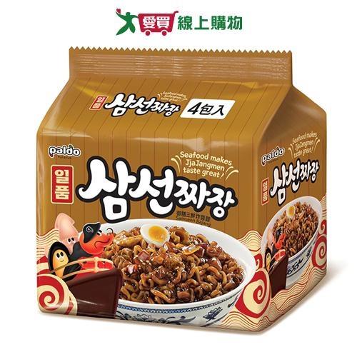 八道御膳三鮮炸醬麵(4包/袋)【愛買】