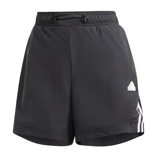 【下殺】Adidas 防風短褲 女裝 綁帶 黑【運動世界】IP1568