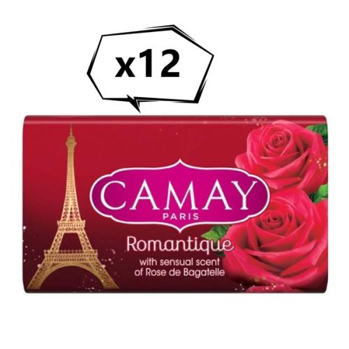CAMAY佳美香皂--玫瑰浪漫(大塊包裝)165g*12