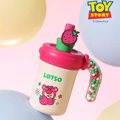 【BEDDYBEAR】杯具熊海洋球-草莓熊不銹鋼咖啡杯 400ml
