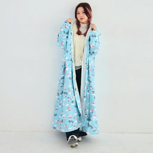 【RAINSTORY】前扣式連身雨衣L號(FOX BALLOON)