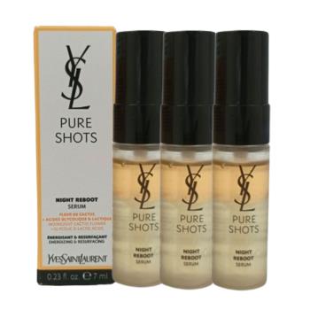 YSL 聖羅蘭 極效活萃夜光仙人掌超級精華7ml*3入-航空版