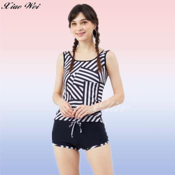 蘋果牌 時尚大女二件式泳裝 NO.1134028