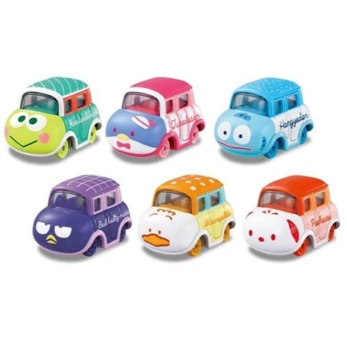 日本TOMICA小汽車 三麗鷗家族小汽車抽抽樂確認版第四彈 TM94900 各1款共六台 多美小汽車