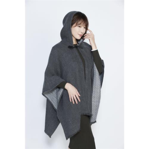 英國洛納斯磁電石墨烯黑科技大斗篷-裸