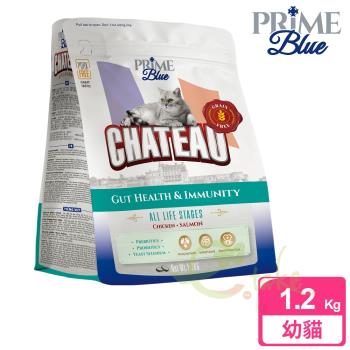 PRiME Blue 藍帶 莊園無穀貓食 腸道免疫配方 1.2kg 雞肉+鮭魚