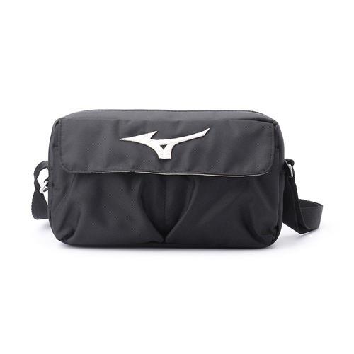 MIZUNO 側肩袋 黑 1FTDC00409 鞋全家福
