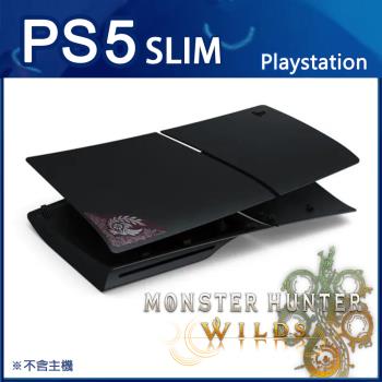 SONY 索尼PS5 魔物獵人 荒野 SLIM專用特殊造型護蓋(特殊限量款)
