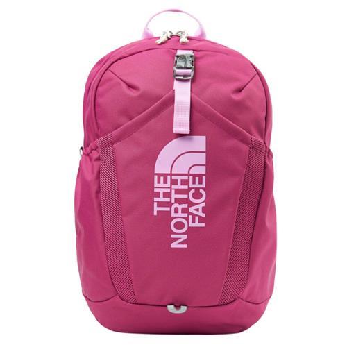 The North Face 北面 後背包 兒童背包 水壺袋 姓名標籤 粉【運動世界】NF0A52VXBC9