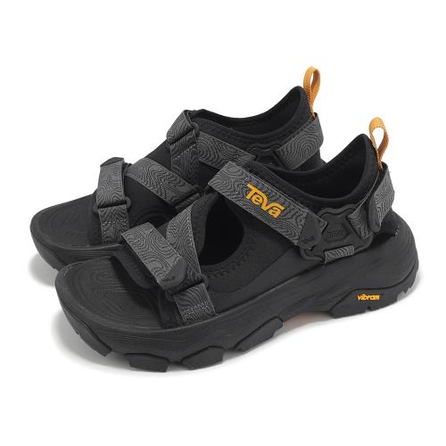 Teva 極限戶外涼鞋 Grandview Max Sandal 女鞋 黑 灰 黃 黃金大底 防泥 透氣 1166230BLK