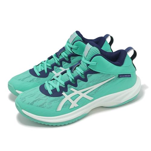 Asics 籃球鞋 Gelhoop V17 S 男鞋 綠 藍 緩震 抗扭 支撐 亞瑟士 1063A110301