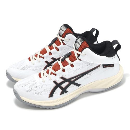 Asics 籃球鞋 Gelhoop V17 S 男鞋 白 黑 紅 緩震 抗扭 支撐 亞瑟士 1063A101104