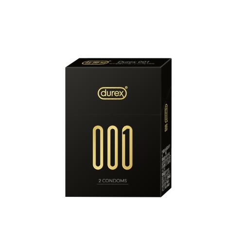 Durex杜蕾斯 001水性PU 衛生套保險套 標準裝2入