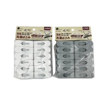 寬版曬衣夾(12入) 日式防風曬衣夾 穩固防風 夾子 晾曬夾 衣夾