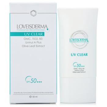 LOVEISDERMA 愛斯德瑪 可麗清爽防曬乳SPF50+++ 清爽透色 50ml