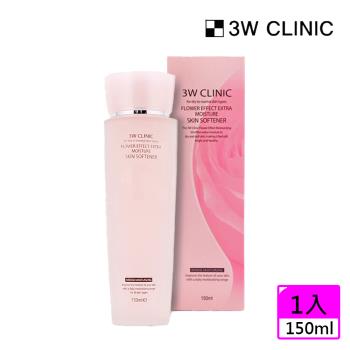 【即期良品】韓國3W CLINIC 極緻透光嫩白保濕化妝水 150ml x 1入(透白 保濕 化妝水) 到期日：2026.01
