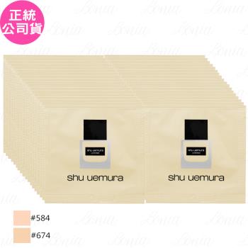 shu uemura 植村秀 無極限超時輕粉底 SPF24 PA+++體驗包(1ml)*36(公司貨)