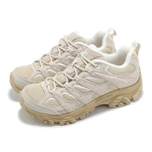 Merrell 登山鞋 Moab 3 女鞋 米白 卡其 緩衝 抓地 黃金大底 山系 戶外鞋 ML038628