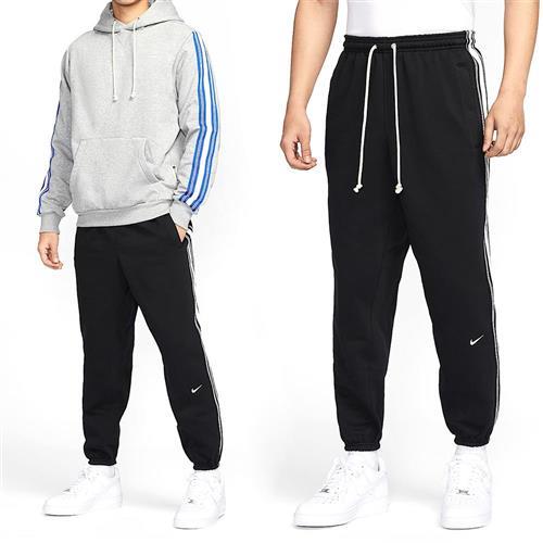 Nike TF SI BRSH Pant Naos 男款 黑色 運動 休閒 縮口 抽繩 刺繡 長褲 HJ3884-010