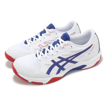 Asics 排球鞋 GEL-Rocket 11 男鞋 女鞋 白 藍 紅 室內運動 緩震 羽排鞋 亞瑟士 1073A065105